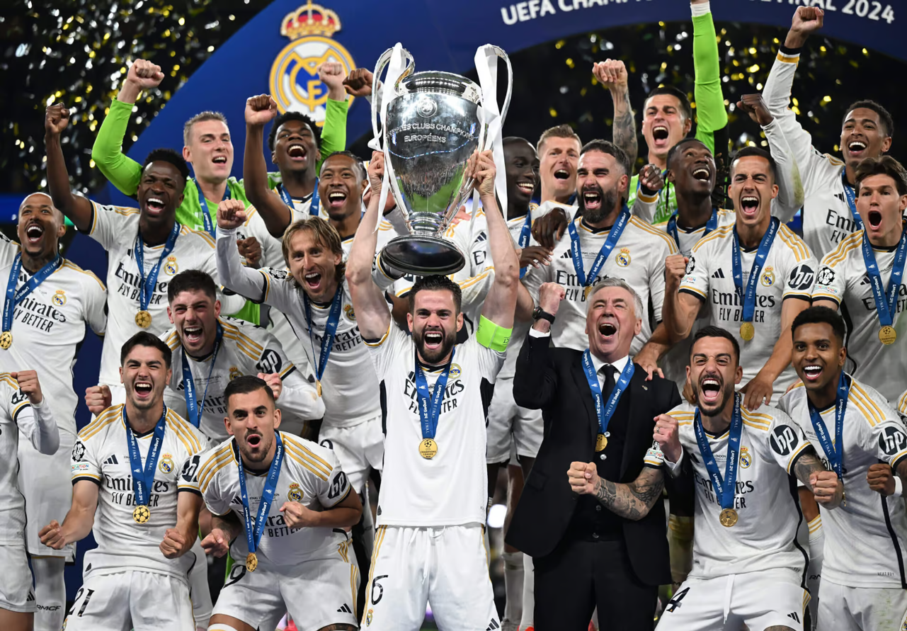 Real Madrid win UCL 2023/24