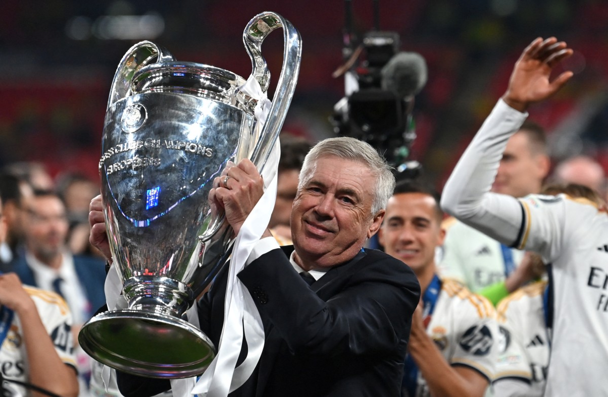 Ancelloti lifts fifth UCL title