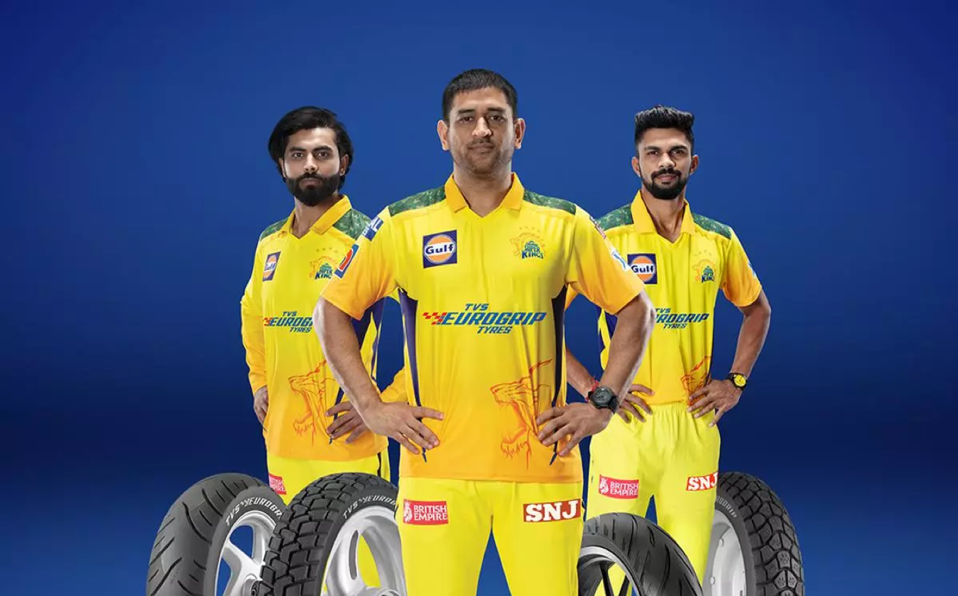 CSK jersey sponsors