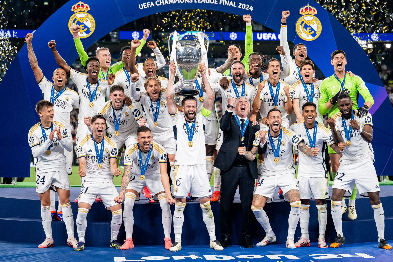 Real Madrid Winning the UCL 2024 | Sports Job in Spain