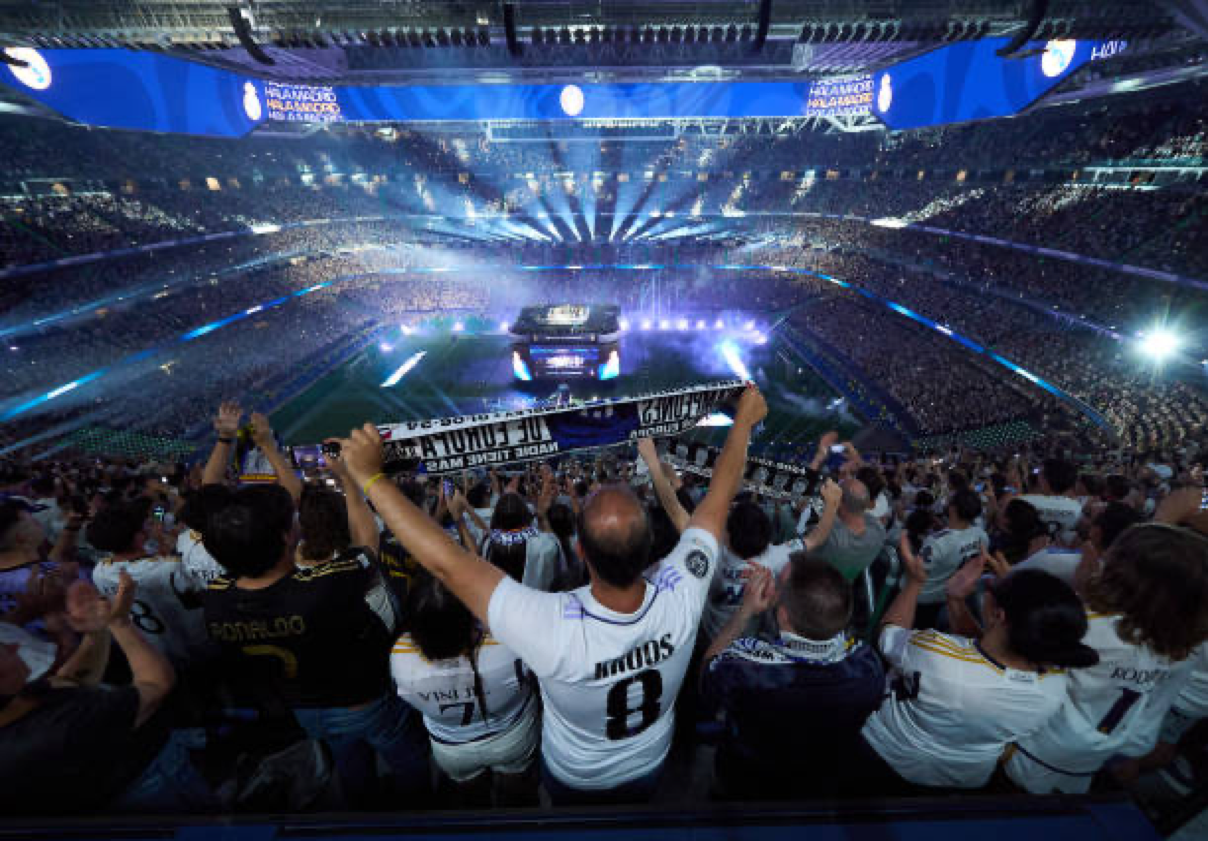 Real Madrid UEFA Champions League Trophy Parade